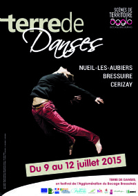 Festival Terre de danses. Du 9 au 12 juillet 2015 à bressuire. Deux-Sevres. 